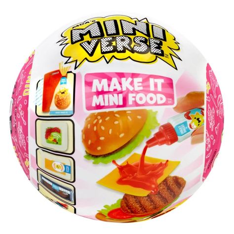 The fun doesn’t stop there. Your finished replica is not the only item worth collecting. From mini replica versions of taco shells, to salad dressing, to jello molds, — there are over 100+ unique Make It Mini Food Diner Series 3 replica ingredients, packages, and kitchen accessories to collect and create your own mini collectibles. Collect all the Series 3 Make It Mini Food Diner Collectibles! Visit the MGA’s Miniverse Store to shop and learn more about all the MAKE IT creations you can colle... Play Houses Diy, Make It Mini Food, Easter Arts And Crafts, Mini Spa, Spa Accessories, Easter Toys, Diy Kids Toys, Diy Spa, Mini Kitchen