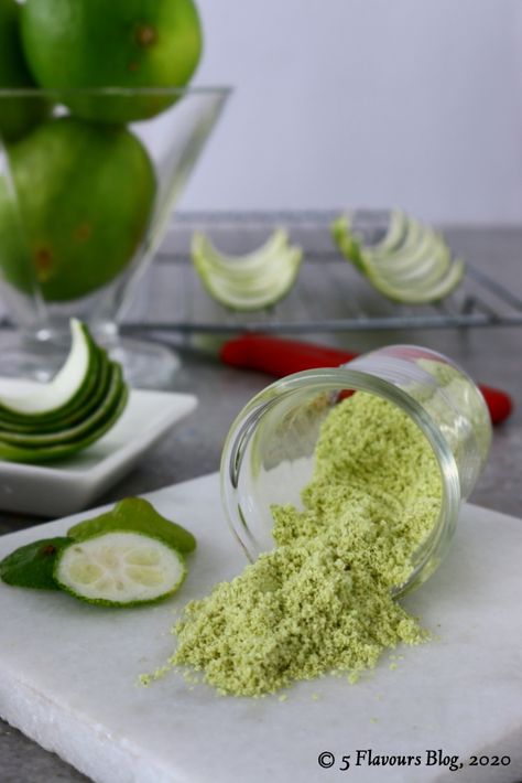 Homemade Lime Juice, Canning Lime Juice, Lime Salt Recipe, Canning Limes, Lime Peel Uses, Fresh Lime Recipes, Dehydrated Limes, Vegetable Powders, Dried Limes