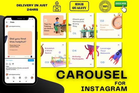 Instagram carousel design ideas Instagram Carousel Design Ideas, Carousel Design Ideas, Instagram Carousel Design, Carousel Design, Carousel Post, Ideas For Instagram, Instagram Carousel, Business Instagram, Class Management