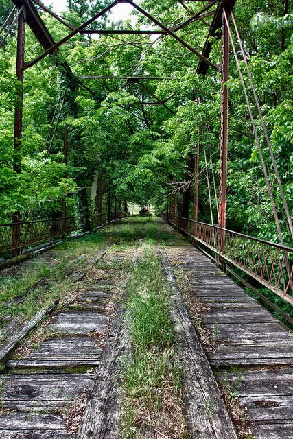 Mother Nature reclaims an Abandoned Rail   Bridge, Avant, Oklahoma Apocalypse Environment, Katrina Photo, Abandoned Train, Essay Examples, Train Tracks, Abandoned Buildings, Photo Essay, Abandoned Houses, Abandoned Places