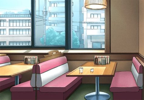 Episode Interactive Backgrounds Restaurant, Gacha Club Cafe Background, Anime Restaurant Background, Cafeteria Background, Cafe Background, Habbo Hotel, Gacha Background, Episode Interactive Backgrounds, Anime Places