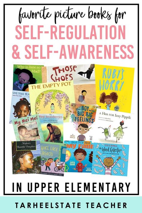 Are you looking for read alouds perfect to support social emotional learning in your 3rd, 4th, and 5th grade classroom? I’ve compiled this list of 13 diverse picture books perfect for teaching students about self-regulation and self-awareness. These read alouds will support your lessons when teaching responsibility, teaching students to manage emotions, and teaching integrity. Help your upper elementary students learn to be responsible, manage their emotions, and be honest with these books! Manage Emotions, Teaching Responsibility, Emotional Books, 6th Grade Reading, Responsive Classroom, Reading Motivation, 5th Grade Classroom, Read Alouds, Teaching Literacy