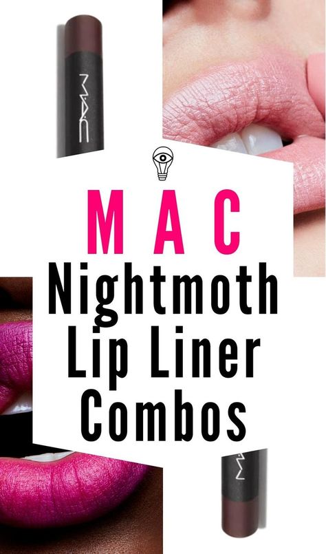 Discover the best MAC lipstick colors to wear and create beautiful MAC Nightmoth lip liner combos - from Snob to Ruby Woo and Heroine, all the best MAC lipstick shades for medium skin, light skin and more! best mac products | best mac lip liners | best mac lip products | best mac lip liner shades | best mac lipstick lip liner combos | best mac lip combos | best lip combos | most beautiful lipsticks | best mac lip combinations | best mac lipstick and lip liner combinations | mac matte lipstick Mac Lip Combos, Lipstick Shades For Medium Skin, Best Mac Lipstick Colors, Best Lip Combos, Lipstick Combinations, Lip Liner Drugstore, Mac Nightmoth, Whirl Lipstick, Olive Skin Lipstick