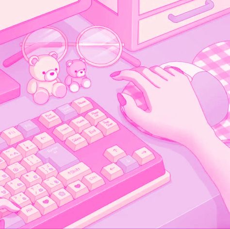 Pink Video Game Aesthetic, Pink Tech Aesthetic, Pink Games, Vaporwave Wallpaper, Gamers Anime, Pretty Wallpapers Tumblr, Vaporwave Art, Soft Pink Theme, Pastel Pink Aesthetic