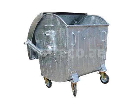 Crateco’s galvanized metal dust bin is made of high-quality steel by hot dip galvanization process with four external wheels which makes it strong, durable and long lasting. These four wheeled galvanized metal garbage bins are specially designed for industrial applications for the disposal of any kind of high-volume waste. Specially designed front comb for maximum safety during emptying. These galvanized metal dust bin is specially Ideal for high daily use, especially during lifting cycles. Trash Bin Aesthetic, Cute Garbage Can, Wesco Trash Can, Euro Pallet, Hazardous Waste Containers, Dust Bin, Plastic Crates, Plastic Pallets, Waste Container