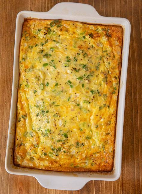 Ham And Cheese Omelette Recipe Oven Baked, Egg Bake 8x8 Pan, Oven Omelette Recipe, Baked Omelette Recipe, Fluffy Omelette Recipe, Oven Omelette, Baked Western Omelet, Oven Omelet, Egg Omelette Recipe