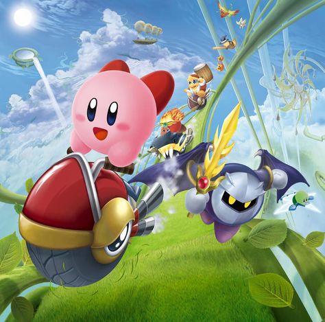 Kirby Air Ride, Kirby Game, Kirby Wallpaper, Kirby Games, Kirby Stuff, Meta Knight, All Video Games, Kirby Art, Game Info