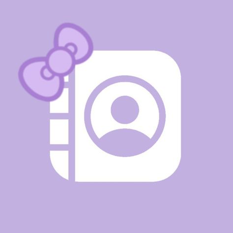 Icon da hello kitty para contatos Purple Hello Kitty Icon, Purple Icons For Apps, Sanrio App Icons, Purple Logo Design, Focus Pictures, App Widget Icons, Cat App, App Widget, Melody Wallpaper