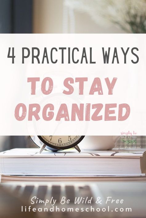 Simple organization tips for everyday life! #organize #organization #organizing #homeorganization #organizingideas #organizationideas Kitchen Declutter Organizing Ideas, Ways To Stay Organized, How To Stay Organized, Preschool Activities At Home, Homeschool Preschool Curriculum, Organizational Tips, List Making, History Curriculum, Movement Activities