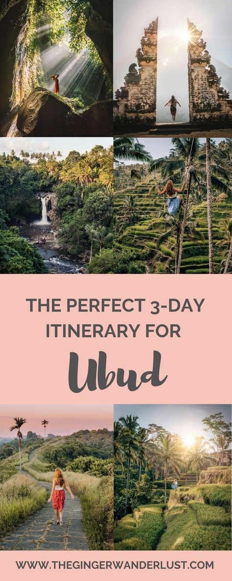 Ubud Itinerary, Tropical Travel Destinations, Ubud Hotels, Ubud Indonesia, Bali Itinerary, Bali Honeymoon, Voyage Bali, Bali Vacation, Bali Travel Guide