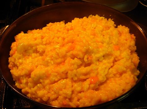 Nonna's Risotto Milanese Risotto Milanese, Polenta, Rice Dishes, Main Course, Ground Beef, Main Dishes, Favorite Recipes, Ethnic Recipes