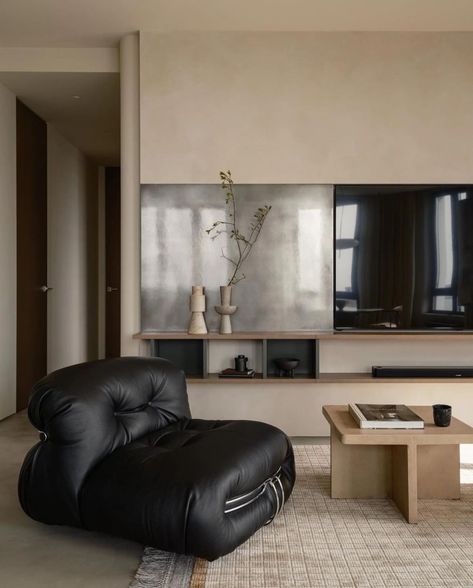 Bauhaus Living Room, Bauhaus Interior Design, Bauhaus Interior, 101 Copenhagen, Tv Wall Unit, Interior Design Magazine, Living Room Inspo, Apartment Design, Interior Inspo