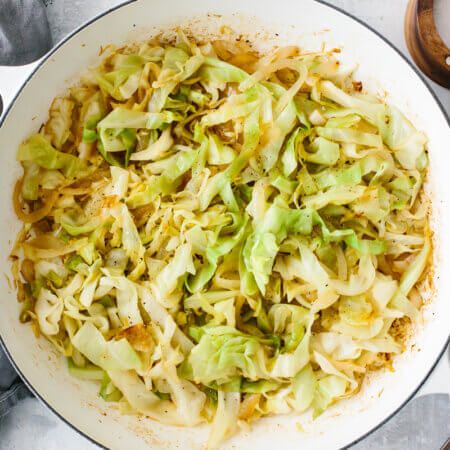 Sauteed Cabbage (Easy & Healthy) Cabbage Recipes Healthy, Crispy Baked Chicken Thighs, Sauteed Cabbage, Crispy Baked Chicken, Fried Cabbage, Slow Cooker Pulled Pork, Veggie Side Dishes, Cabbage Recipes, Mediterranean Diet Recipes