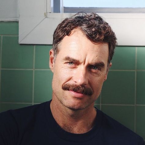 Murray Bartlett on Instagram Murray Bartlett, Moustaches Men, Mustache Styles, Men's Facial Hair, Perfect People, Beard No Mustache, Hair And Beard Styles, Character Portraits, Beards