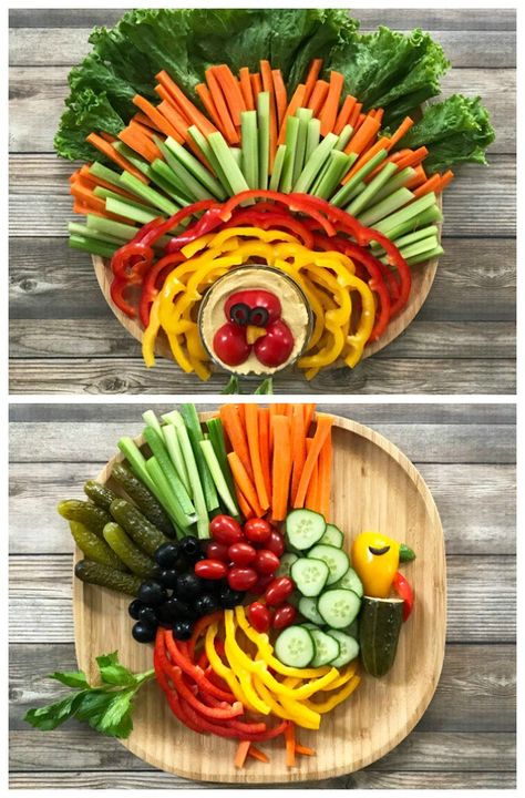 Turkey Veggie Platter, Thanksgiving Veggie Tray, Turkey Veggie Tray, Thanksgiving Veggies, Thanksgiving Vegetables, Veggie Platter, Thanksgiving Snacks, Turkey Platter, Vegetable Tray