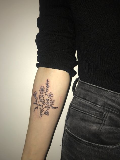 Floral Remembrance Tattoos, Memorial Tattoo For Uncle, Grandpa Tattoos, Grandpa Tattoo, Tattoos For Dad Memorial, Tattoo Quote, Remembrance Tattoos, Dad Tattoos, Memorial Tattoo