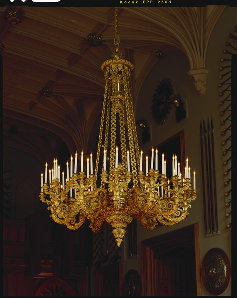 Chandelier; Hancock and Rixon (manufacturer)  c.1828-30 Trumpet Chandelier, Solar Light Crafts, Royal Collection Trust, Drop Lights, Fancy Lights, Bronze Lighting, Bronze Chandelier, Antique Chandelier, Windsor Castle