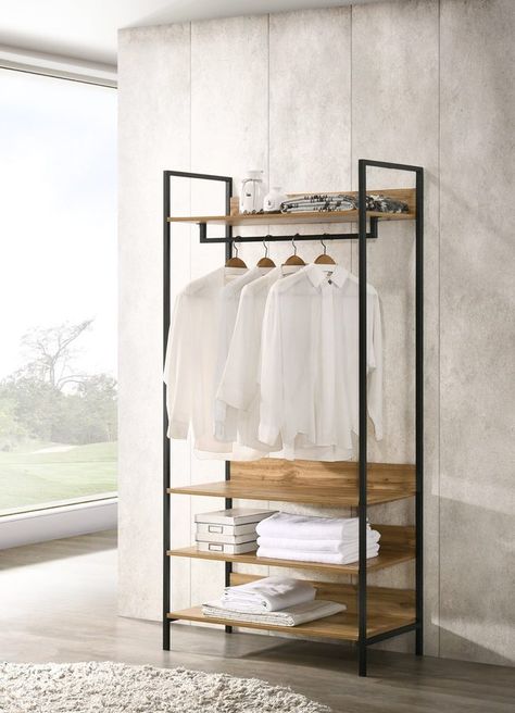 Industrial Wardrobe, Clothes Storage Systems, Wardrobe Systems, Open Wardrobe, Open Closet, Sliding Wardrobe, Clothes Rail, Closet System, Wardrobe Storage