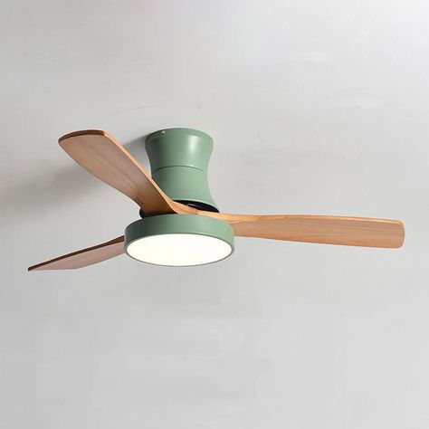 PRICES MAY VARY. ✨[Modern Ceiling Fan With Lights]: The low profile ceiling fan with the light size is 36 x 36 x 12.2 Inches. Quiet DC motor makes 75% more energy-efficient, 3 Wood blades. Ideal fan light for outdoor patio porch and indoor kitchen bedroom office and small room. ✨[LED Ceiling Fan]: Novel Design, Ultra-Light High-Tech Standards, Bring Natural Light to Any Part of The Bedroom, 6-Speed Wind Speed, Can Drive The air in The Room, So That Indoor air Circulation. 3 different color tempe Globe Light Ceiling Fan, Wood Fans Ceiling, Fan Bedroom Ceiling, Cute Ceiling Fans, Kitchen Fans Ceiling, Bedroom Ceiling Fan Ideas, Nursery Ceiling Fan, Fan In Kitchen, Flush Mount Ceiling Fans