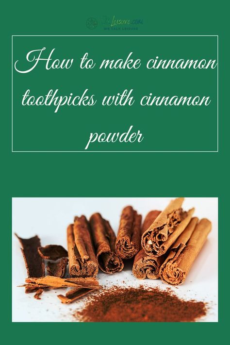 How to make cinnamon toothpicks with cinnamon powder Cinnamon Toothpicks, Savory Dishes, Cinnamon Flavor, Cinnamon Powder, One Moment, Savoury Dishes, The Taste, Cinnamon, Canning