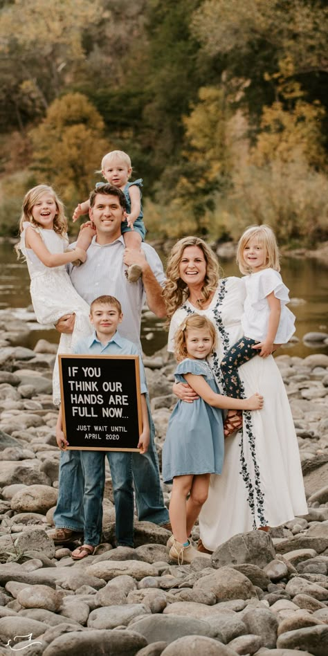 4th Kid Pregnancy Announcement, 5th Baby Announcement Ideas, Baby Number 4 Announcement Funny, 5th Baby Announcement, Baby Announcement Photoshoot With Kids, Baby Number 4 Announcement, 4th Baby Announcement Ideas, Baby Announcement Ideas With Siblings, Last Baby Pregnancy Announcement