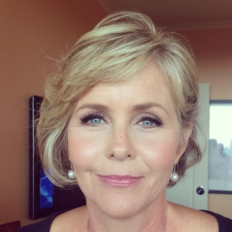 Mother of Bride hair and makeup ideas. makeup inspiration for older women Mother Of The Bride Makeup Over 50 Blue Eyes, Makeup For Gray Hair, Mother Of Bride Hair, Mob Makeup, 60 Makeup, Moms Makeup, Bride Hair And Makeup, Mother Of Bride Makeup, Mothers Makeup