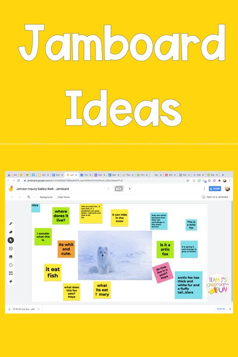 Jamboard Ideas, Tech Tricks, Interactive Anchor Charts, Hybrid Learning, Ideas For The Classroom, 2023 School, Computer Lessons, Interactive Charts, Google Tools