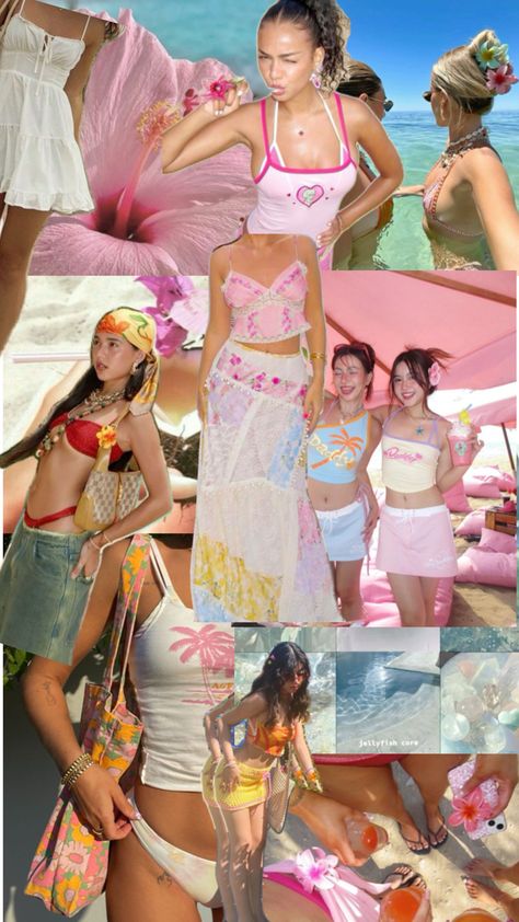 i love coconut girl Coconut Girl Outfits Y2k, Tropical Fits, Coconut Girl Aesthetic Outfits, Coconut Girl Outfits, Coconut Dream, Vacation Fits, Coconut Girl Aesthetic, Outfit Styles, Outfits Y2k