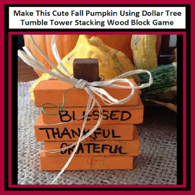 Pumpkins Out Of Jenga Blocks, What To Make Out Of Jenga Blocks, Jenga Blocks Pumpkin, Pumpkin Jenga Blocks, Jenga Fall Crafts, Jenga Blocks Halloween, Jenga Pumpkin Craft, Jenga Block Fall Decor, Diy Crafts Using Jenga Blocks