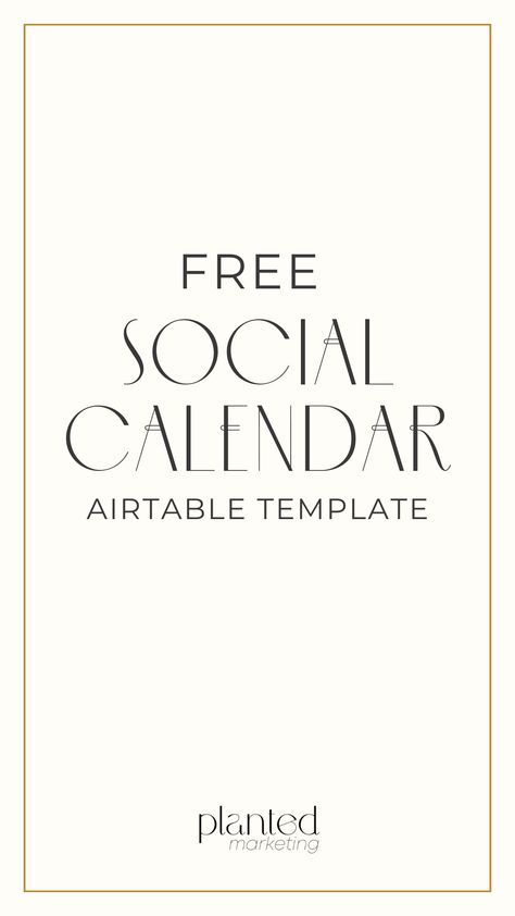 Free Content Calendar Template, Social Media Planning Template, Social Media Calendar Template, Marketing Calendar Template, Social Media Strategy Template, Small Business Marketing Plan, Content Calendar Template, Tips For Business, Nonprofit Marketing