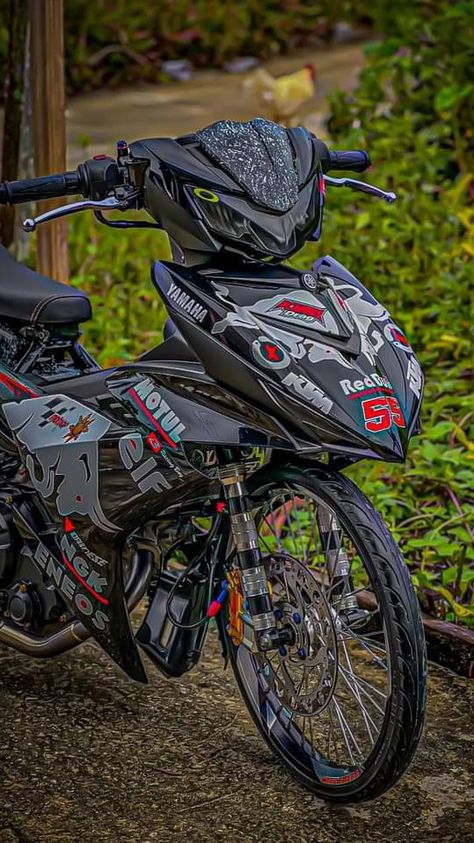 Y15zr Modified, Thai Concept Motorcycle Design, Motor Y15, Motorcycle Concept, Hospital Room Snapchat Stories, Lucas Wong, Moto Custom, Japanese Pop Art, Logo Game