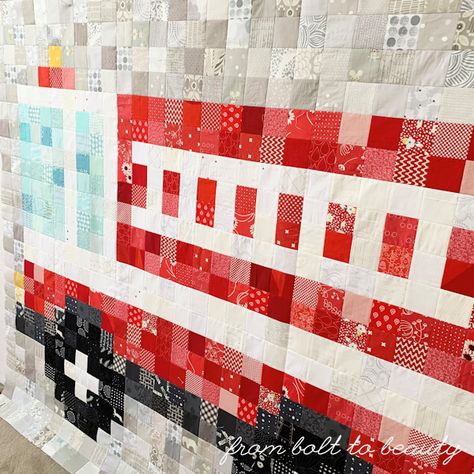 Fireman Quilt Ideas, Fireman Quilt Panel Ideas, Fire Truck Quilt Pattern, Firefighter Quilt, Fire Quilt, Fireman Quilt Pattern, Firefighter T Shirt Quilt, Fireman Quilt, Firefighter Baby