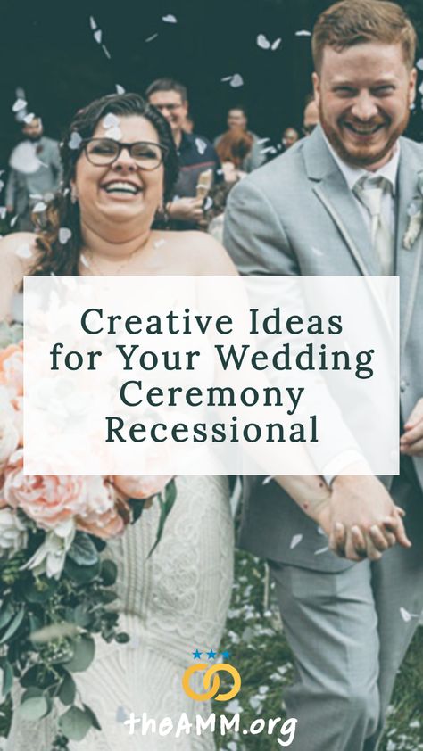 Learn about the Wedding Recession - the symbolic end of a wedding ceremony that comes after the Officiant's Pronouncement of marriage! With advice on wedding recessional order, the transition from ceremony to reception, and creative ideas to make this part of your wedding ceremony memorable and unique. And don't forget to include your Wedding Officiant in the planning process! Recessional Order, Things To Throw After Wedding Ceremony, Ceremony To Reception Transition, Joining Ceremony Wedding, Wedding Ceremony Template For Officiant, Wedding Ceremony Outline For Officiant, Wedding Recessional, Wedding Planner Business, Wedding Officiant