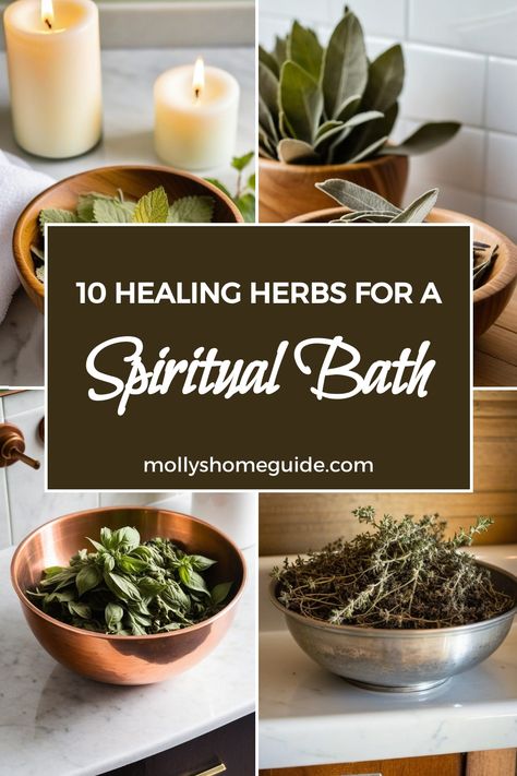 Discover the powerful healing benefits of sacred baths with our collection of spiritual bath recipes. Cleanse your energy and detox negative vibes with herbs for spiritual cleansing baths. Reduce stress, bring peace, and invite clarity into your life by incorporating ritual bath ingredients into your self-care routine. Whether you're looking to enhance protection, attract good luck, or purify your aura, these DIY herbal soap bars and goddess bath mixes are sure to elevate your bathing experience Spiritual Cleansing Bath Ritual, Diy Spiritual Bath Recipes, Cleansing Herbs For Bath, Bath Cleanse Ritual, Cleansing Bath Ritual Recipe, Bath Rituals Witch Recipes, Spiritual Baths Cleanse, Tea Bath Recipes, Spiritual Bath Recipes Cleansing