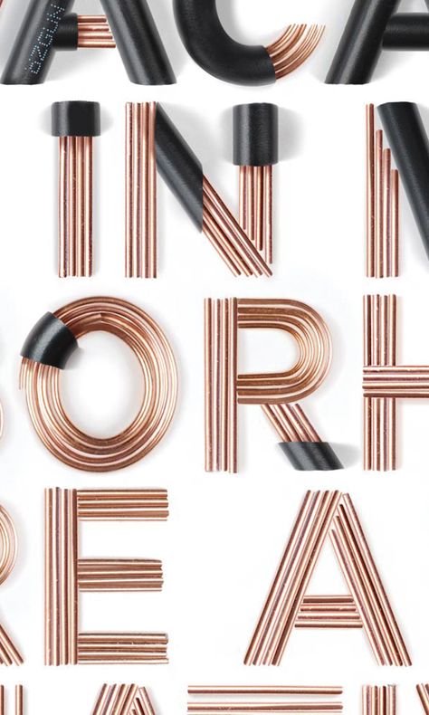 Wired Magazine Instagram Typography, Typographic Illustration, Wired Magazine, Type Inspiration, Typography Love, Cool Typography, 3d Typography, Typographic Poster, Typography Graphic