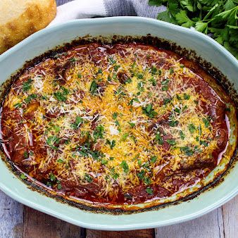 Comfort Food | Just A Pinch Recipes Page 3 Steak Pizzaiola, Italian Drunken Noodles, Savory Butternut Squash, Italian Meat Sauce, Cheese Macaroni, Baked Steak, Travel To Italy, Italian Favorites, Round Steak