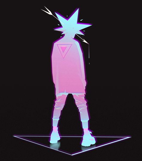 https://www.artstation.com/artwork/J9OOWR Galaxy Character Design, Neon Character, Hyper Pop, Anime Mood, Galaxy Makeup, Random Character, Artist Work, Astuces Diy, College Stuff