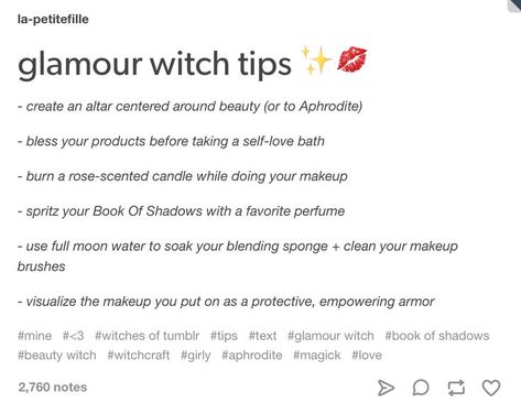 Love Witch Tips, Dating A Witch, Veiling In Witchcraft, Glamour Witch, Glamour Magick, Witch Things, Witch Tips, Witchy Tips, Wiccan Magic