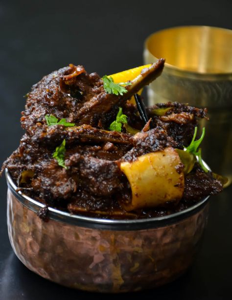 Mutton Pepper Dry Roast/ Lamb Roast - Relish The Bite Lamb Gravy, Mutton Dishes, Mutton Masala, Lamb Curry Recipes, Regional Recipes, Gluten Free Chilli, Plain Rice, Roast Lamb, Mutton Recipes