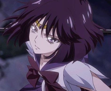 Sailor Saturn, Sailor Moon, We Heart It, Moon, Wallpapers, Purple, Hair, Anime, Travel