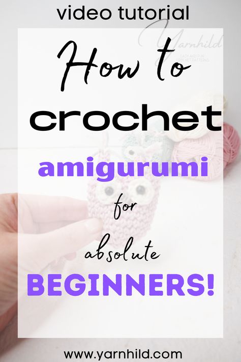 Easy Beginner Crochet Patterns, Beginning Crochet, Crochet Patterns Free Beginner, Easy Crochet Projects, Crochet Animals Free Patterns, Amigurumi Tutorial, Beginner Crochet Projects, Crochet Amigurumi Free Patterns, Crochet Amigurumi Free