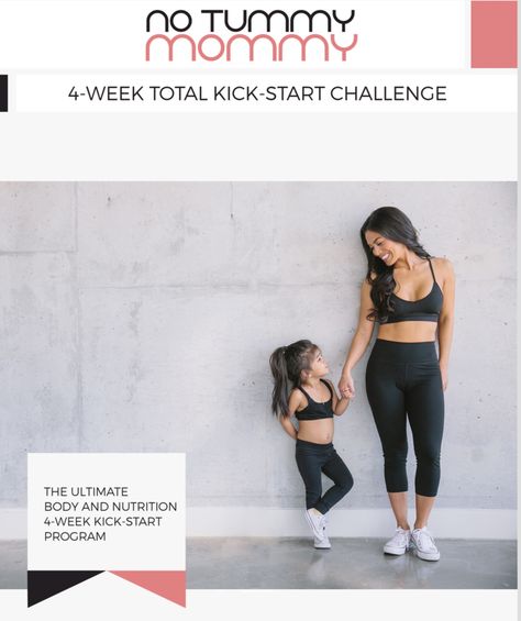 KICKSTART PROGRAM Photoshoot With Baby, New Mindset, Mommy Tummy, Fitness Guide, Mommy Workout, Portion Sizes, Home Exercise Routines, I Am So Grateful, Eating Plan