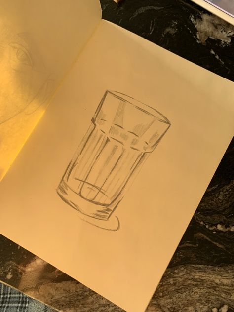 Glassware Drawing, Glass Cup Drawing, How To Draw Glasses, Glasses Drawing, Types Of Glassware, Indian Bridal Fashion, Gcse Art, House Drawing, Drawing Inspo