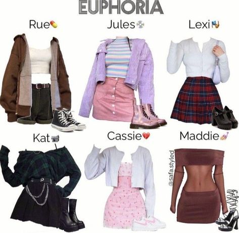 Euphoria Themed Outfits Party, Euphoria Outfits Party, Euphoria Clothing, Euphoria Fashion, Hallowen Costume, Cool Kid, Tv Show Outfits, Future Outfit, Fashionista Clothes