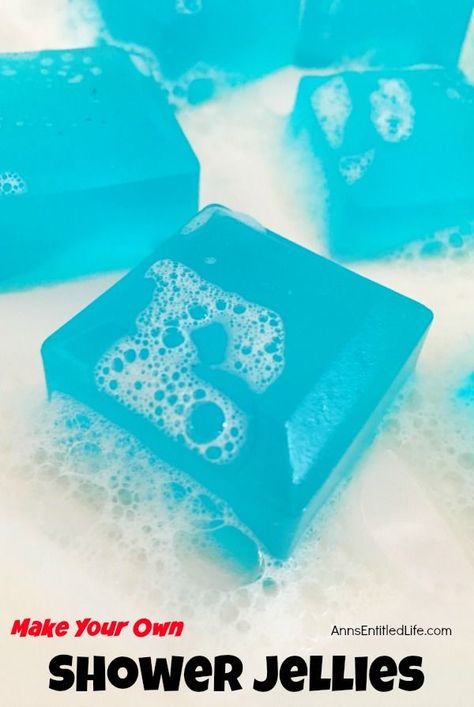 Diy Jelly Soap Recipe, Soap Jellies, Lush Shower Jelly, Bath Jellies, Diy Lush, Shower Jelly, Bath Diy, Shower Melts, Diy Jelly