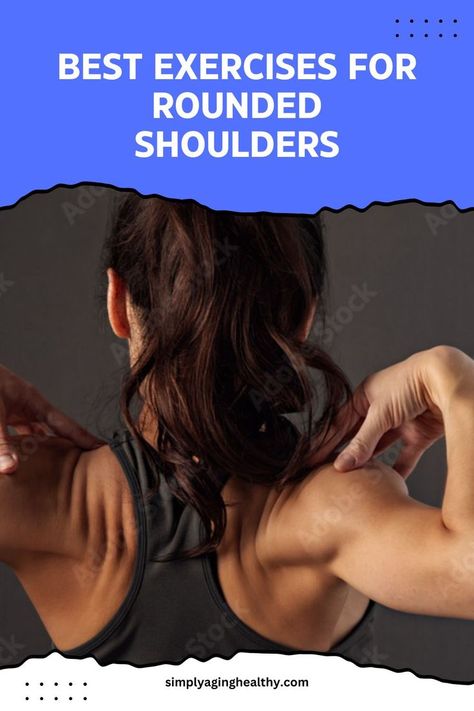 Improving posture can be hard work, but it's worth it for your health! Check out these easy posture correction exercises to say bye-bye to rounded shoulders. Whether you’re an older adult looking for tips on how to keep your back straight or just trying to avoid hunching, this guide has the answers and exercises you need. Try them now and feel the results! Bad Posture Exercises, Rounded Shoulder Exercises, Fix Rounded Shoulders, Posture Correction Exercises, Shoulder Posture, Posture Fix, Improving Posture, Cycling For Beginners, Lost Cause