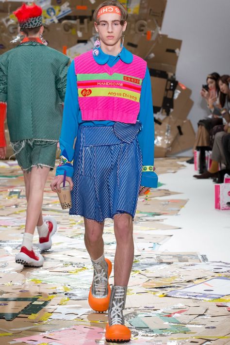 Angus Chiang, 60s Fashion Trends, Kitsch Fashion, Colourful Fashion, Fashion Male, Quirky Fashion, Fashion For Men, British Vogue