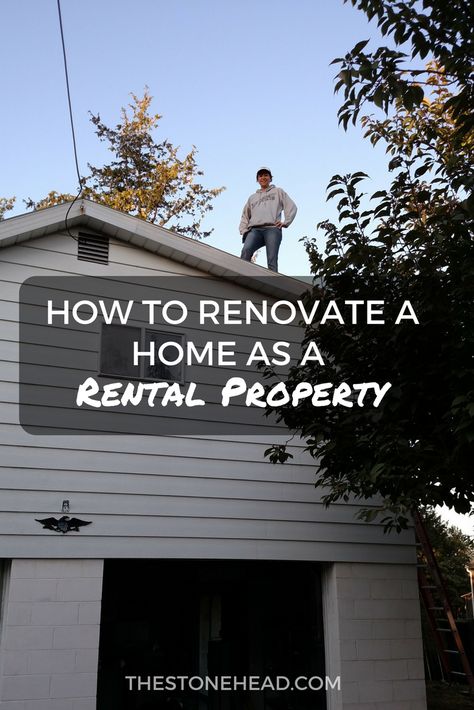 Read this before you renovate! Especially if you plan on renting out your home in the future! Here are some great ideas for renovating with future tenants in mind. Investment Property Remodel, Property Renovation, Rental Property Management, Some Day, Ranch Style Home, Forever Home, Great Ideas, Investment Property, Real Estate Investing