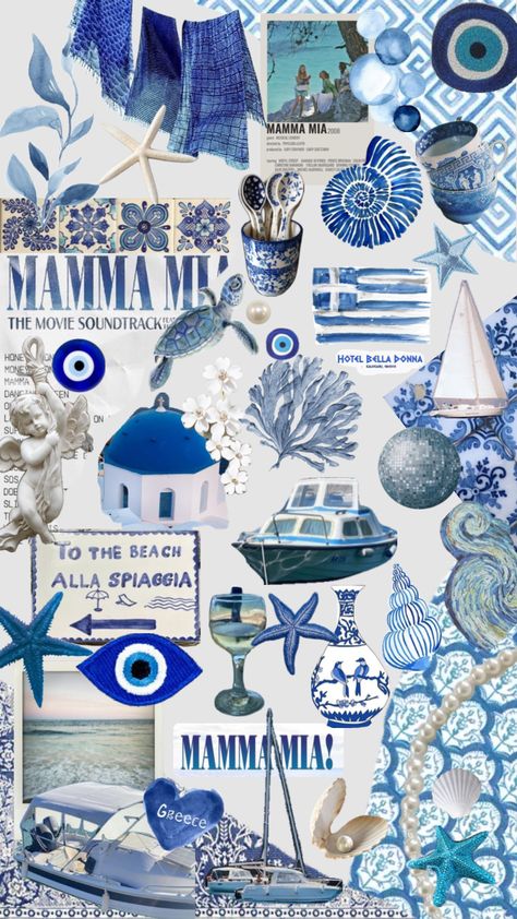 Mamma Mia Room, Pretty Places To Travel, Greece Vibes, Capri Wedding, Mia Vibes, I Phone Wallpaper, Collage Wallpapers, Summer Phone, Greek Summer