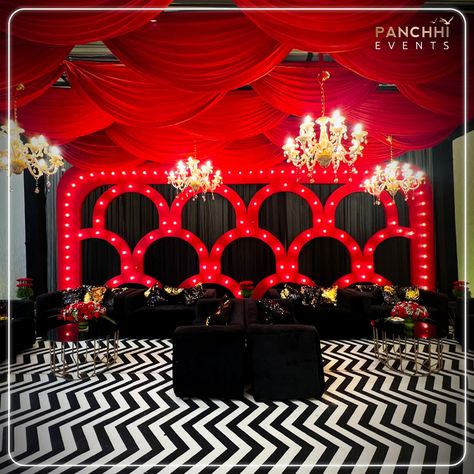 Stepping into the Spotlight🎬❤
A Theatrical Extravaganza with a Dash of Romance. 🌟Our Red and Black Movie Hall-Inspired Wedding Decor has  been the show stopper for all our guests. Passage Decor, Movie Hall, Bollywood Theme, Theme Wedding, Red And Black, Wedding Decor, Wedding Decorations, Wedding Inspiration, Romance